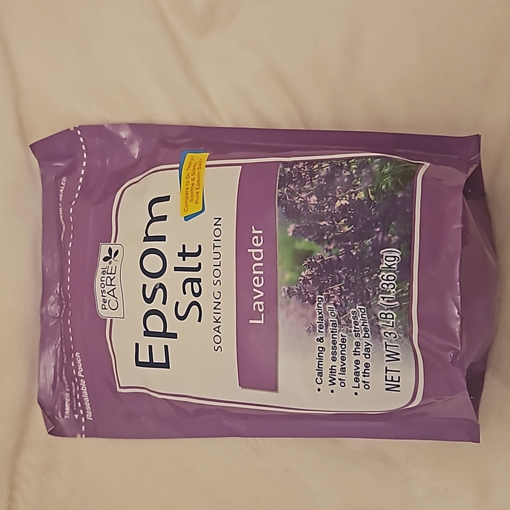 Lavender Epsom Salt 3 lbs.